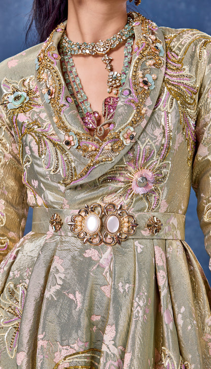 The Sacred Bouquet - Jacket Gown