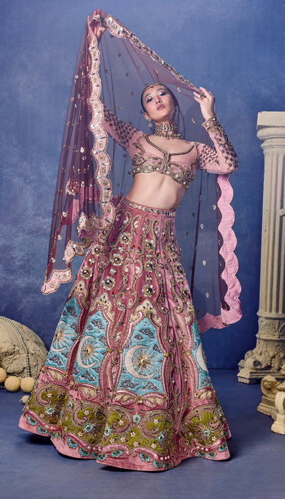 The Velvet Siren - Full Lehenga Set