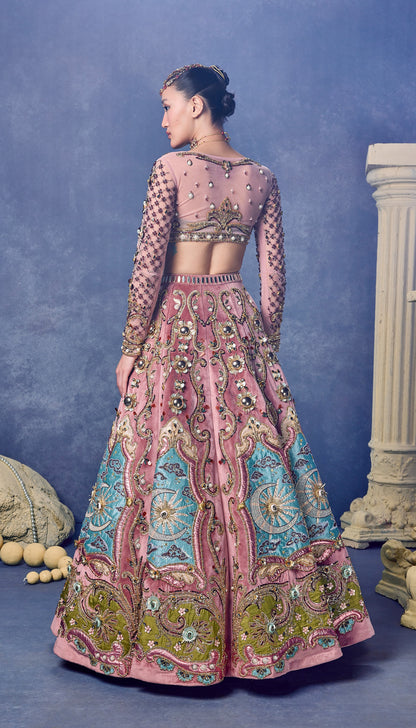 The Velvet Siren - Full Lehenga Set