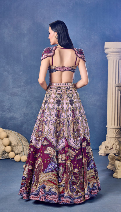 Wings Of Desire - Full Lehenga Set