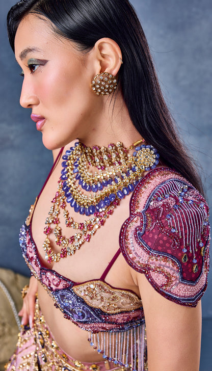 Wings Of Desire - Full Lehenga Set