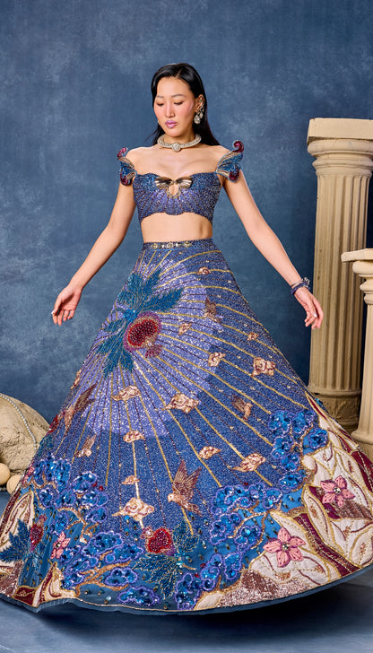 Seeds Of Eden - Lehenga Set