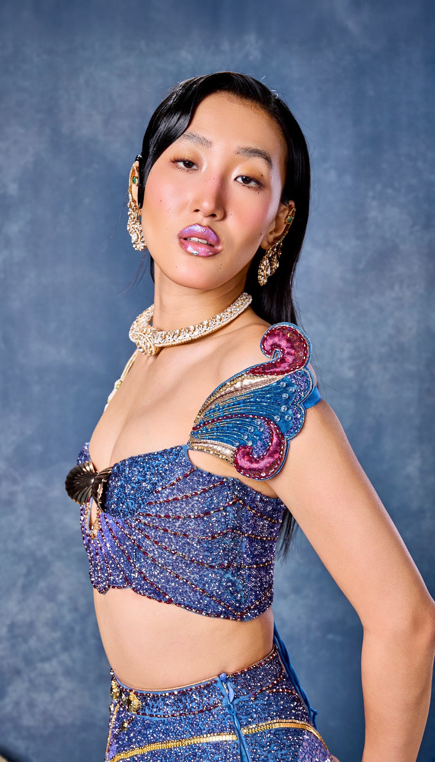 Seeds Of Eden - Lehenga Set