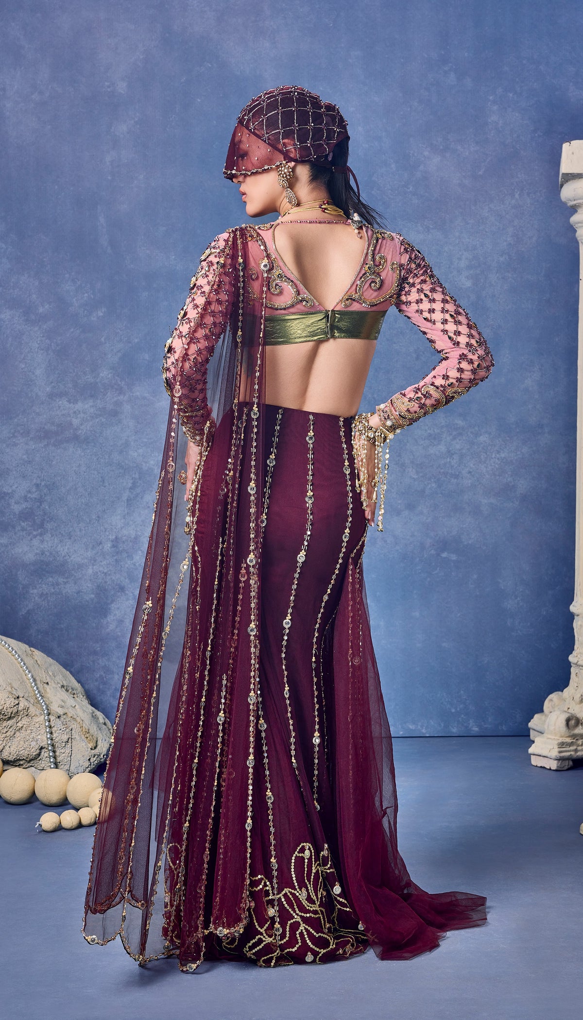 Wicked Temptation - Saree Set
