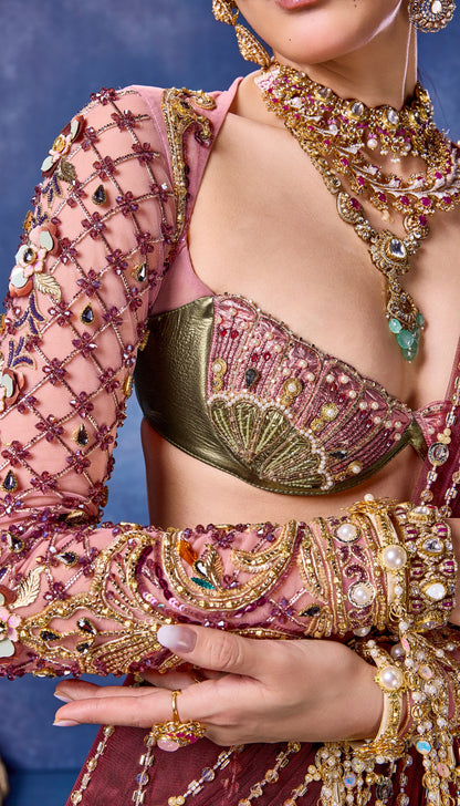 Wicked Temptation - Saree Set
