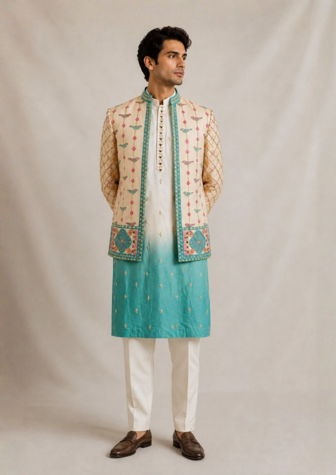 Alessandro - Bundi, kurta and pants