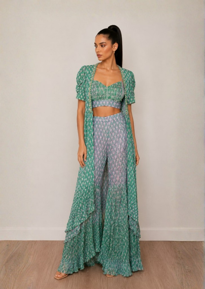 Amalfi - Blouse, jacket and pant set