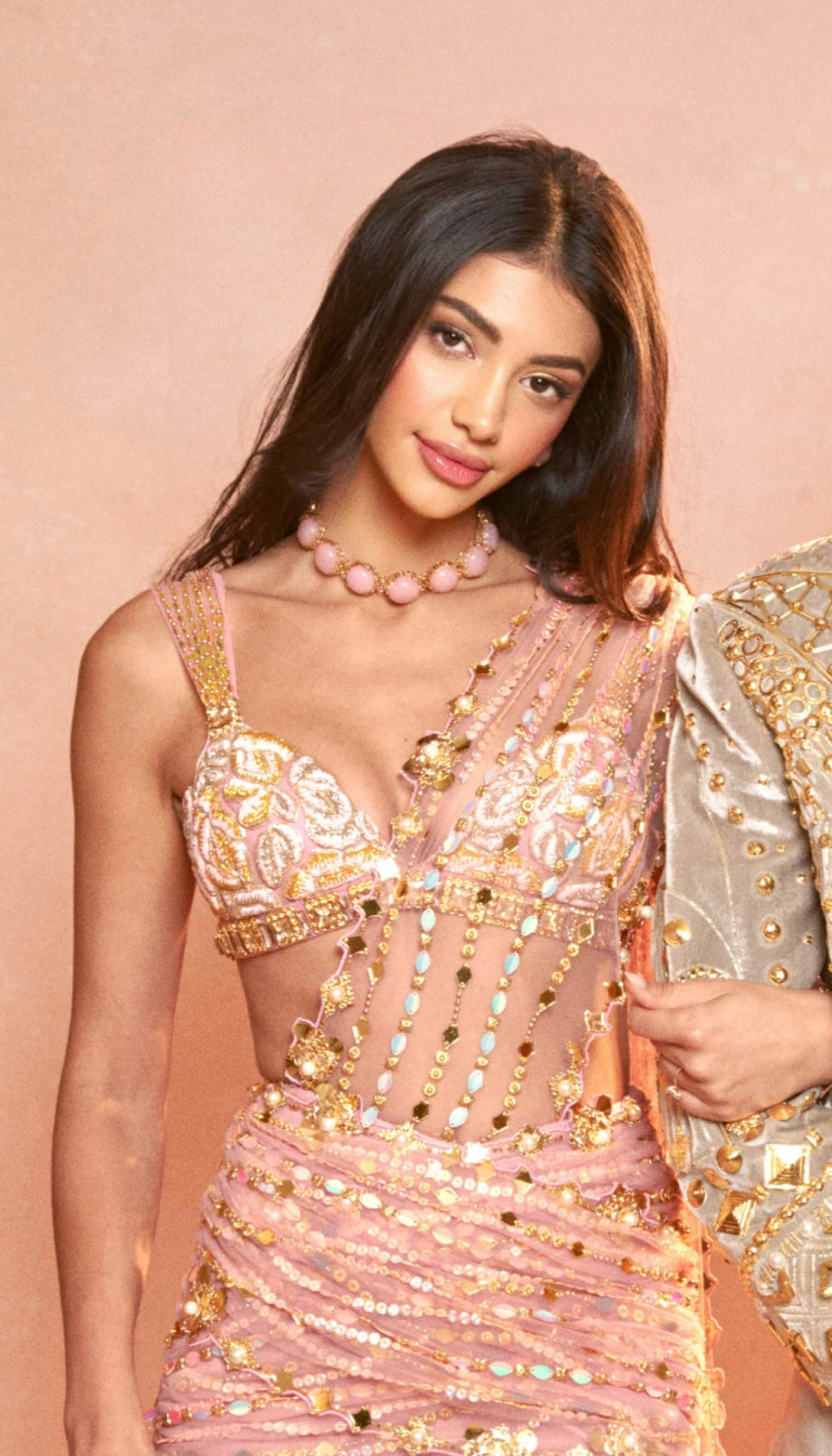 Rose Quartz Romance - Blouse only