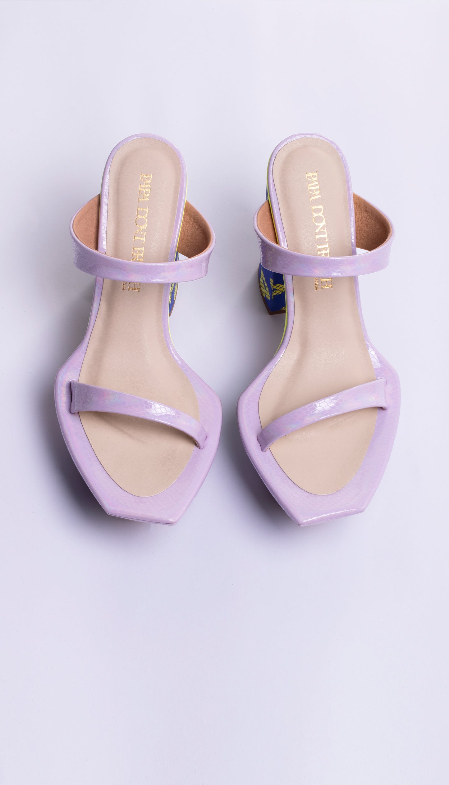 Pixel - Lilac Block Heels