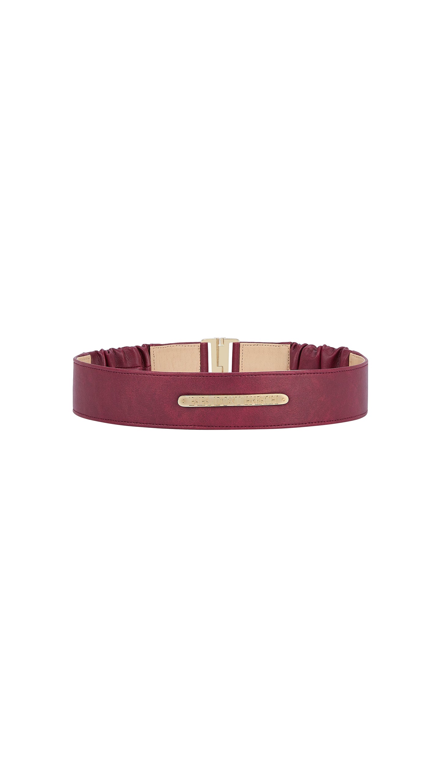 FelineFine : Rosewood Burgundy toned Belt