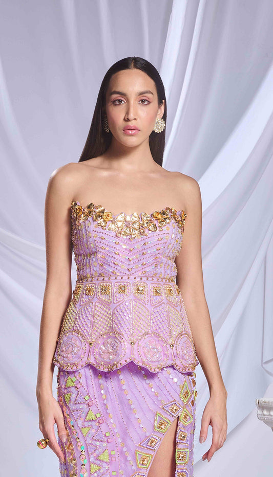 Lilac Swirl -  Top Only