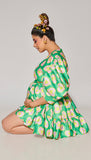 Malvika Sitlani in Green Dress in Pixie Heart + Blinding Hearts