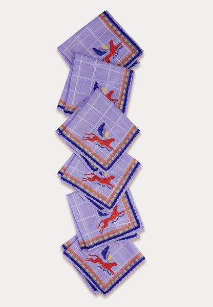 Midnight Palm Napkin