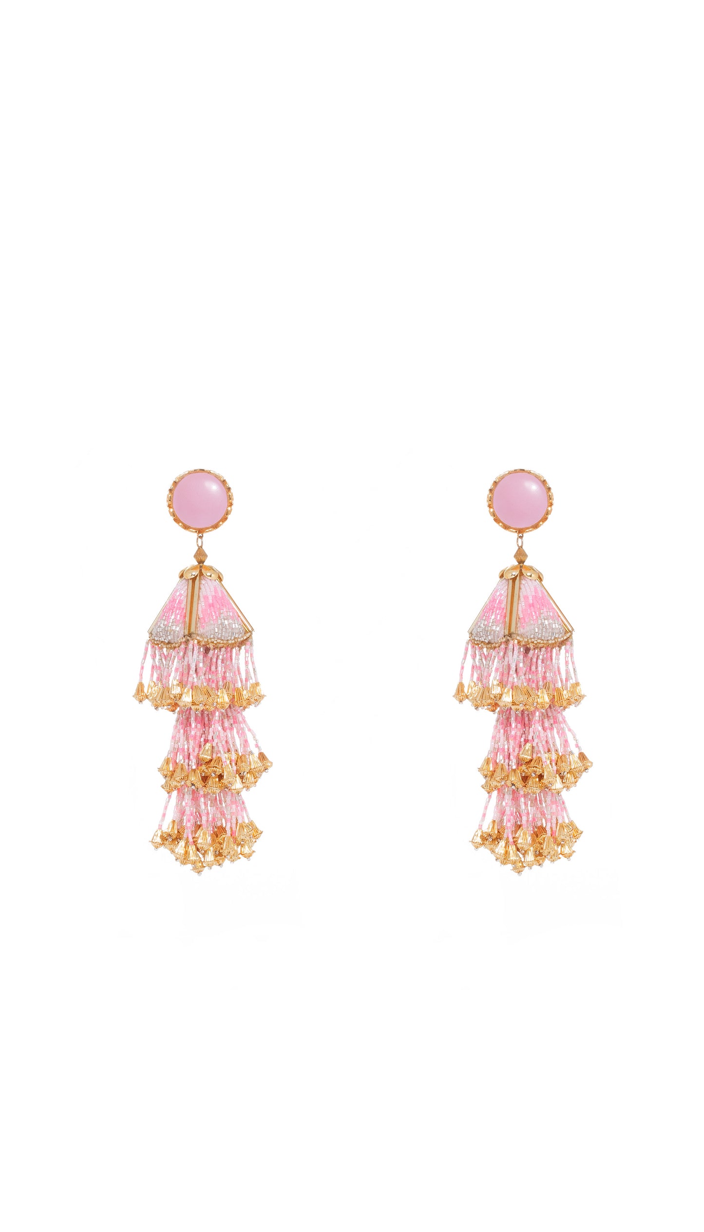 Blush Cascade Jhumka