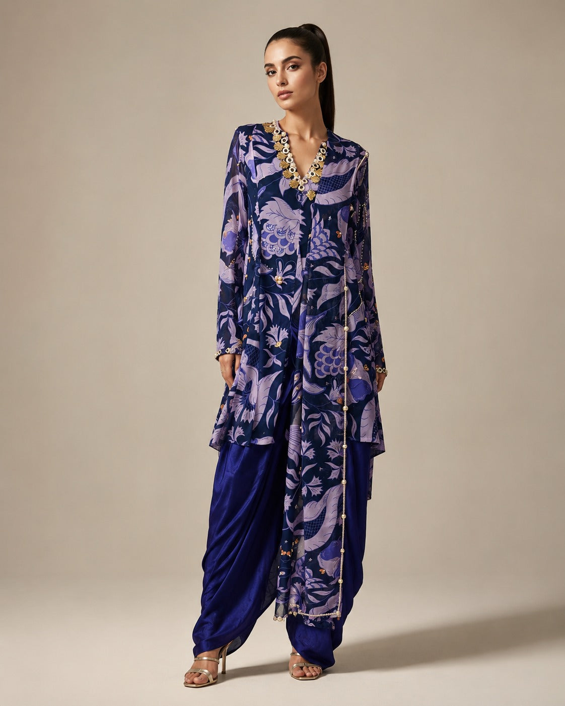 Alieha printed kurta set