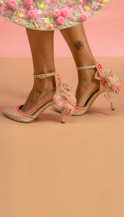 Pandora - Mint Green pointed Stilettos