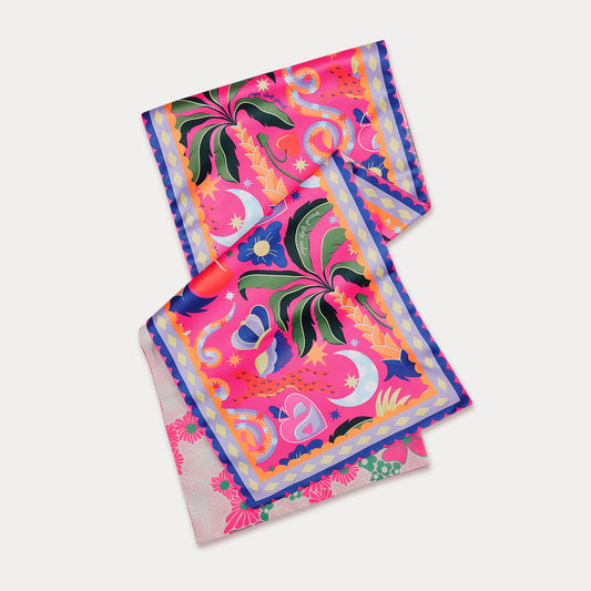 Pink Eden Table Runner