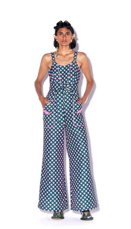Purrrfect - Tabs jumpsuit