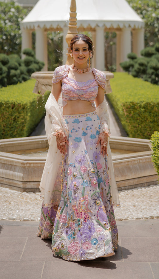 SHILPEE IN WHIMSICAL WONDERLAND LEHENGA SET
