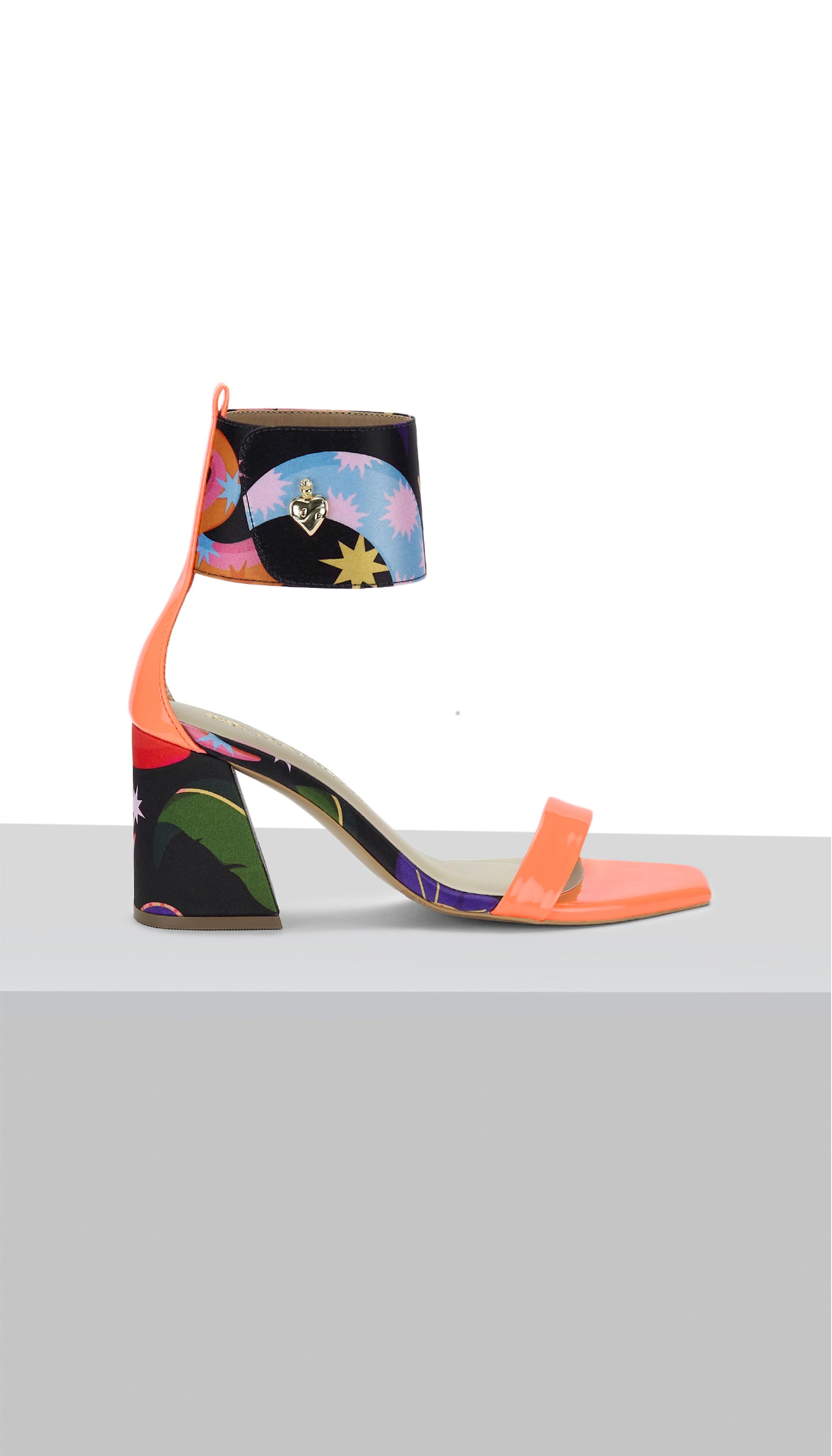 Tropical Forest - Mini Block Heel