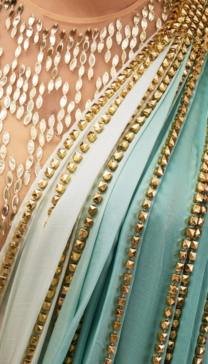 AQUADREAM PRE-STITCHED SAREE
