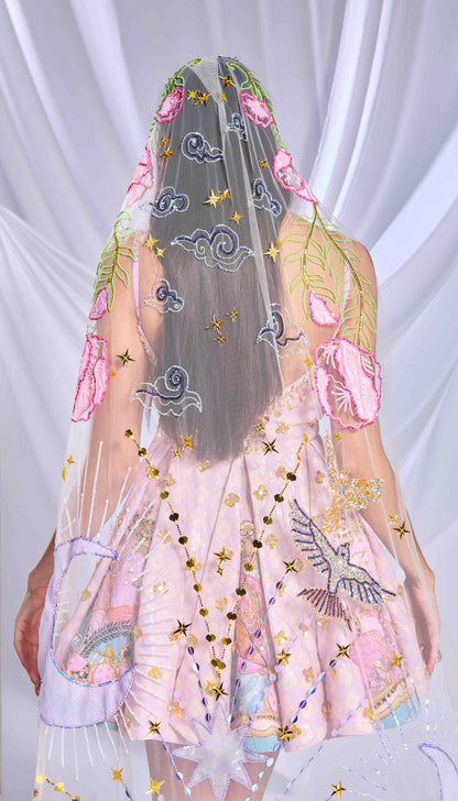 Ivory Story Veil