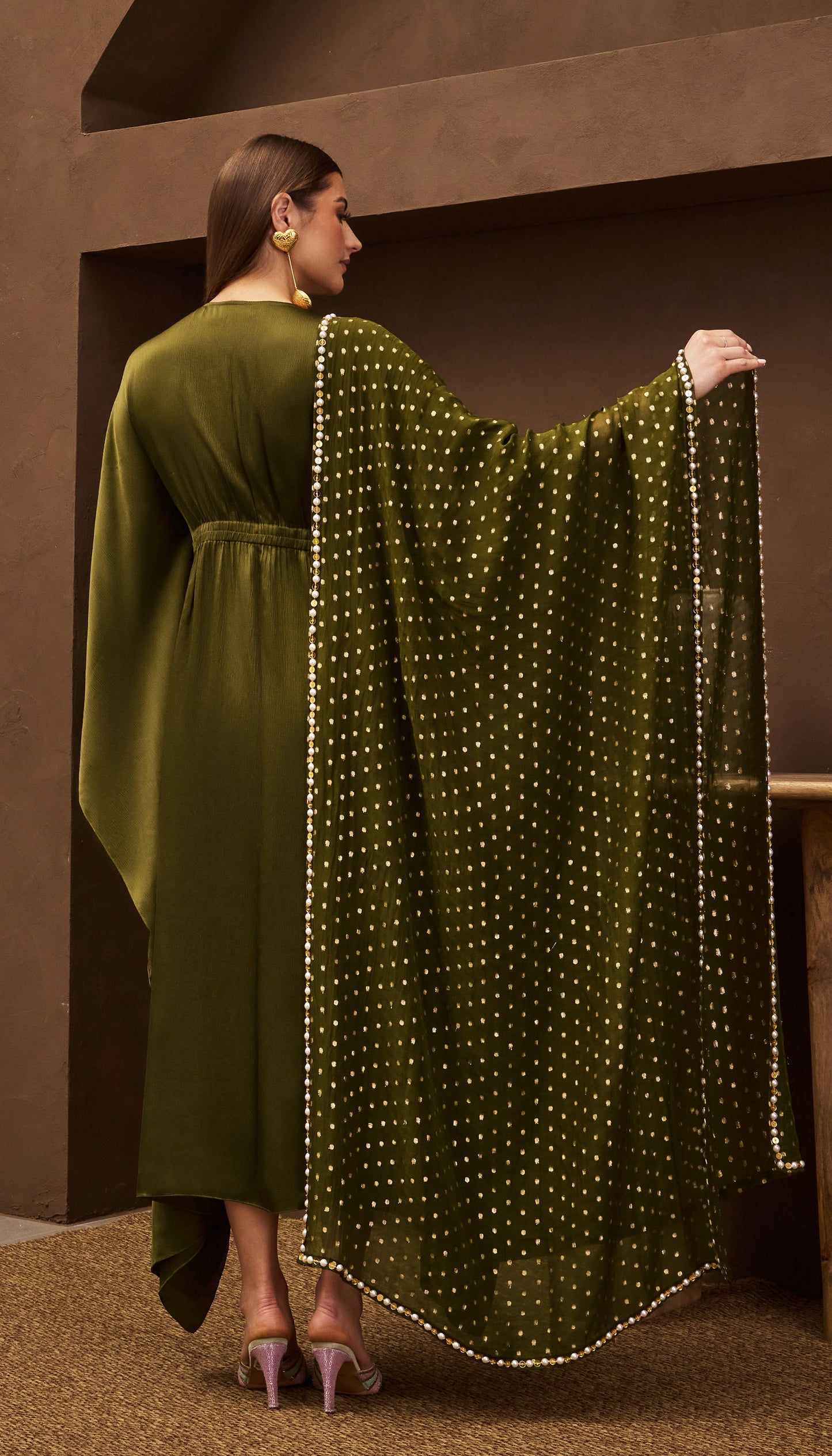 OLIVE OASIS KURTA SET