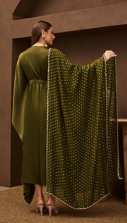 OLIVE OASIS KURTA SET