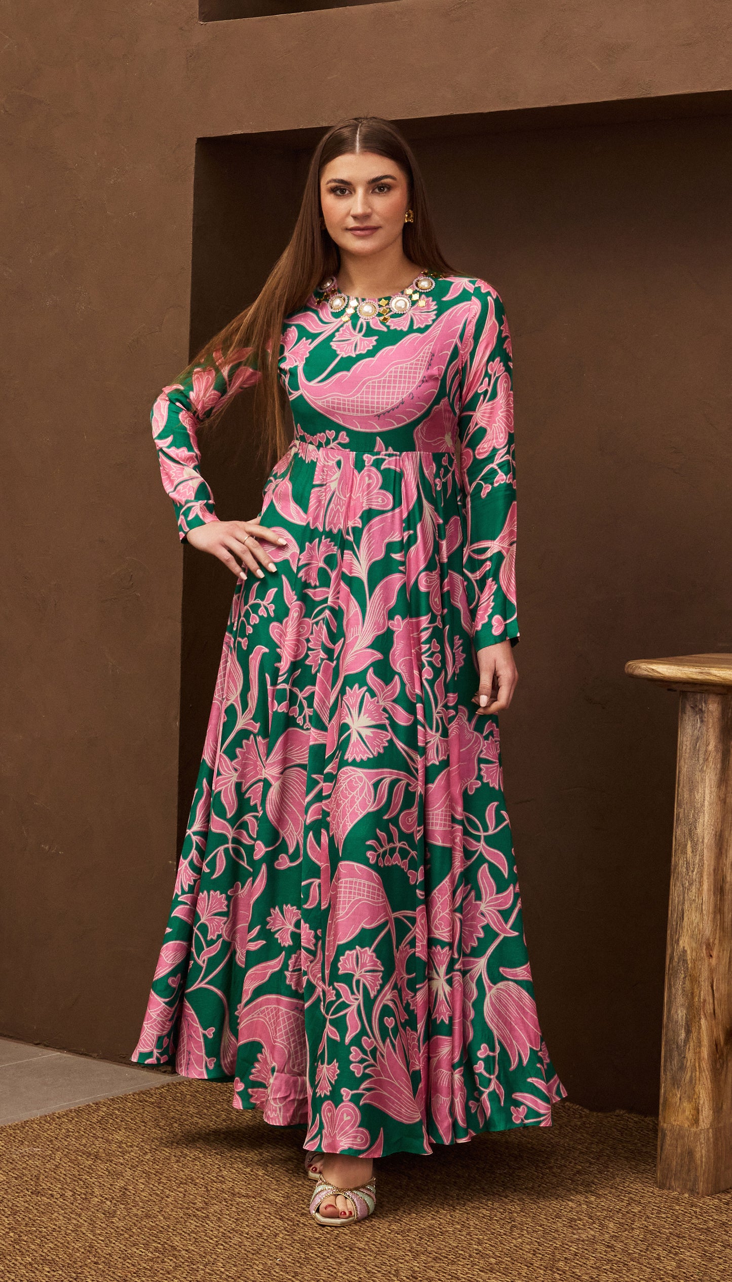 Pink Pine Kurta Set