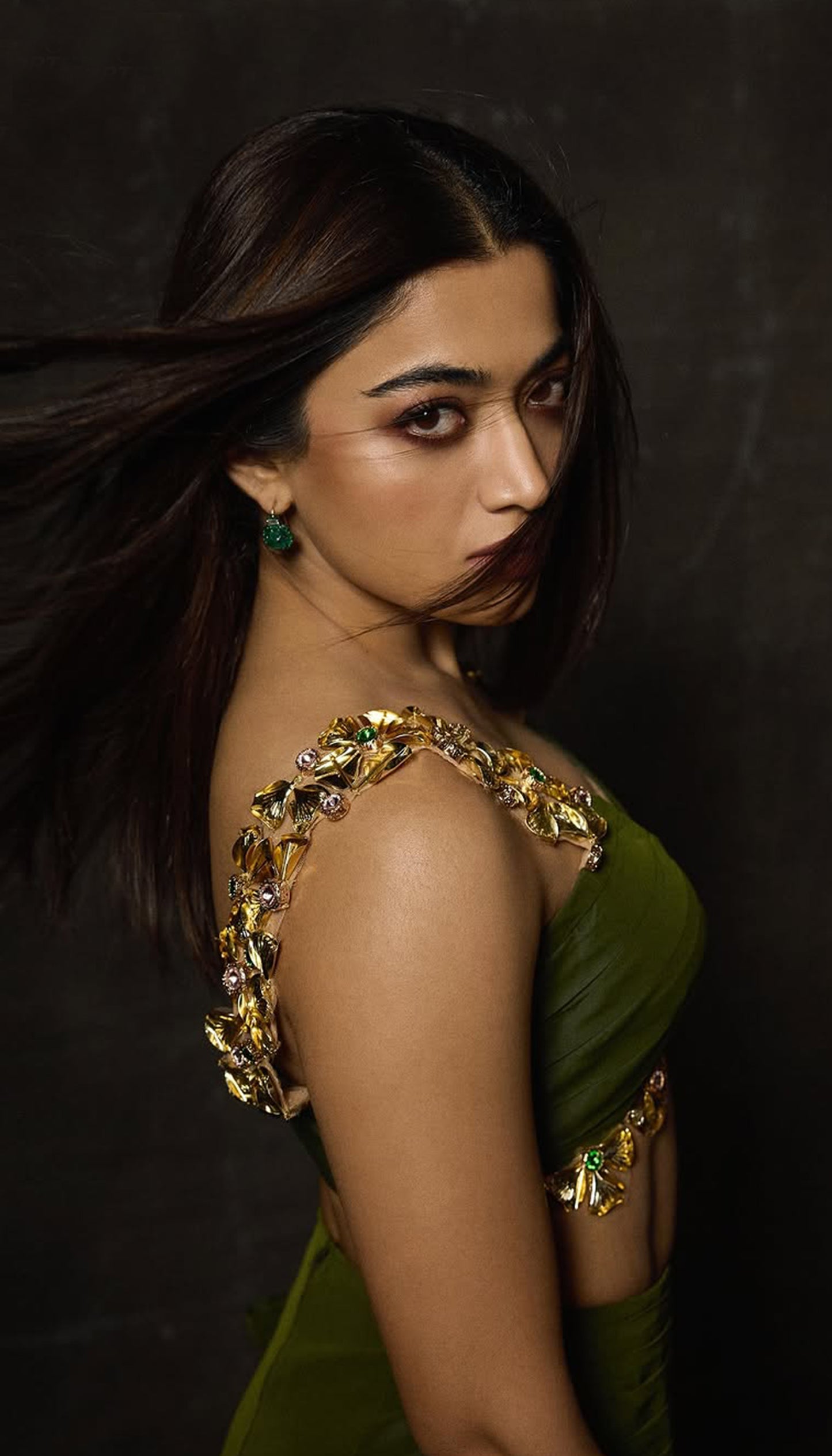 Rashmika Mandanna in camou chic
