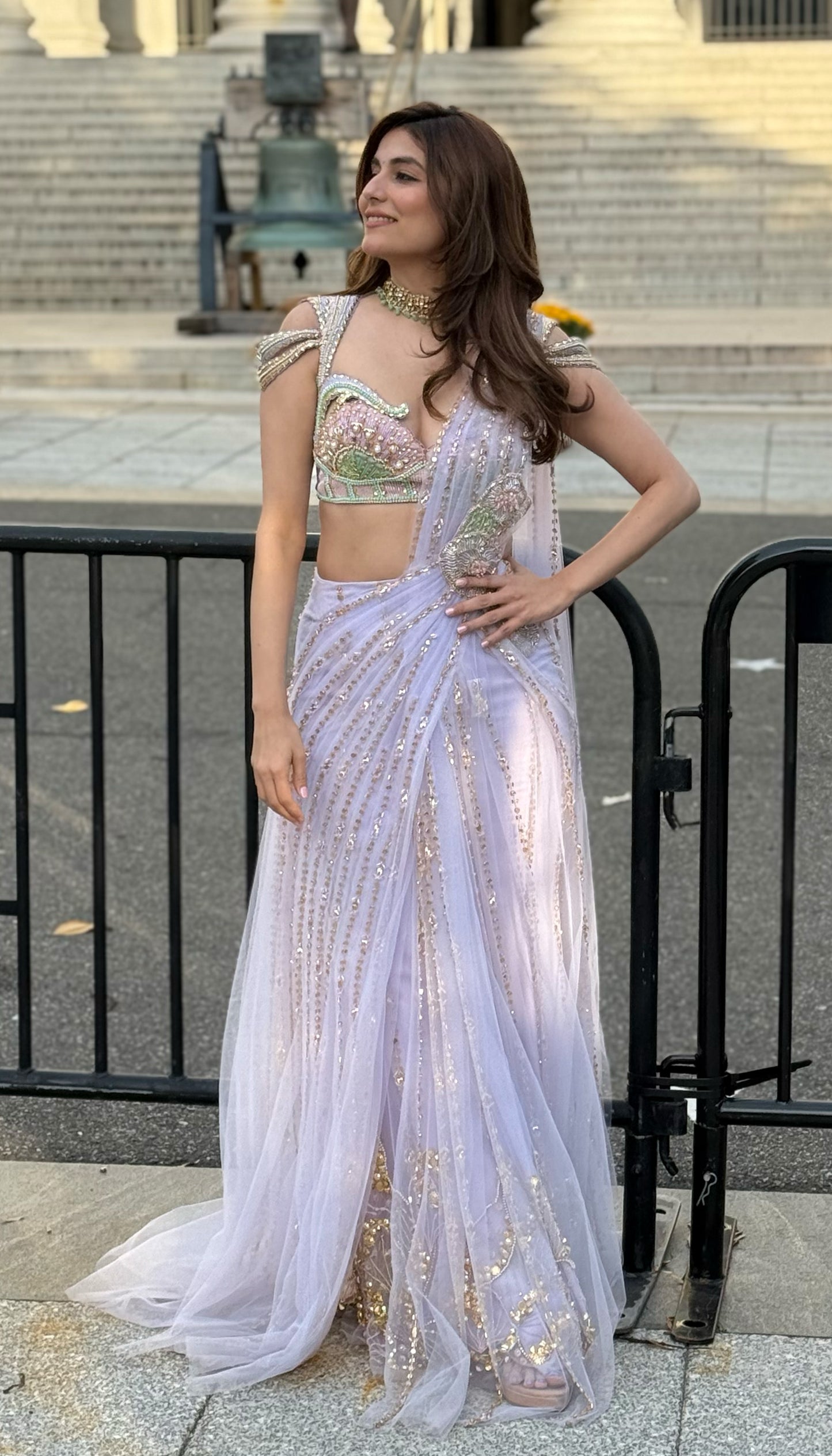 Riviera Breeze saree