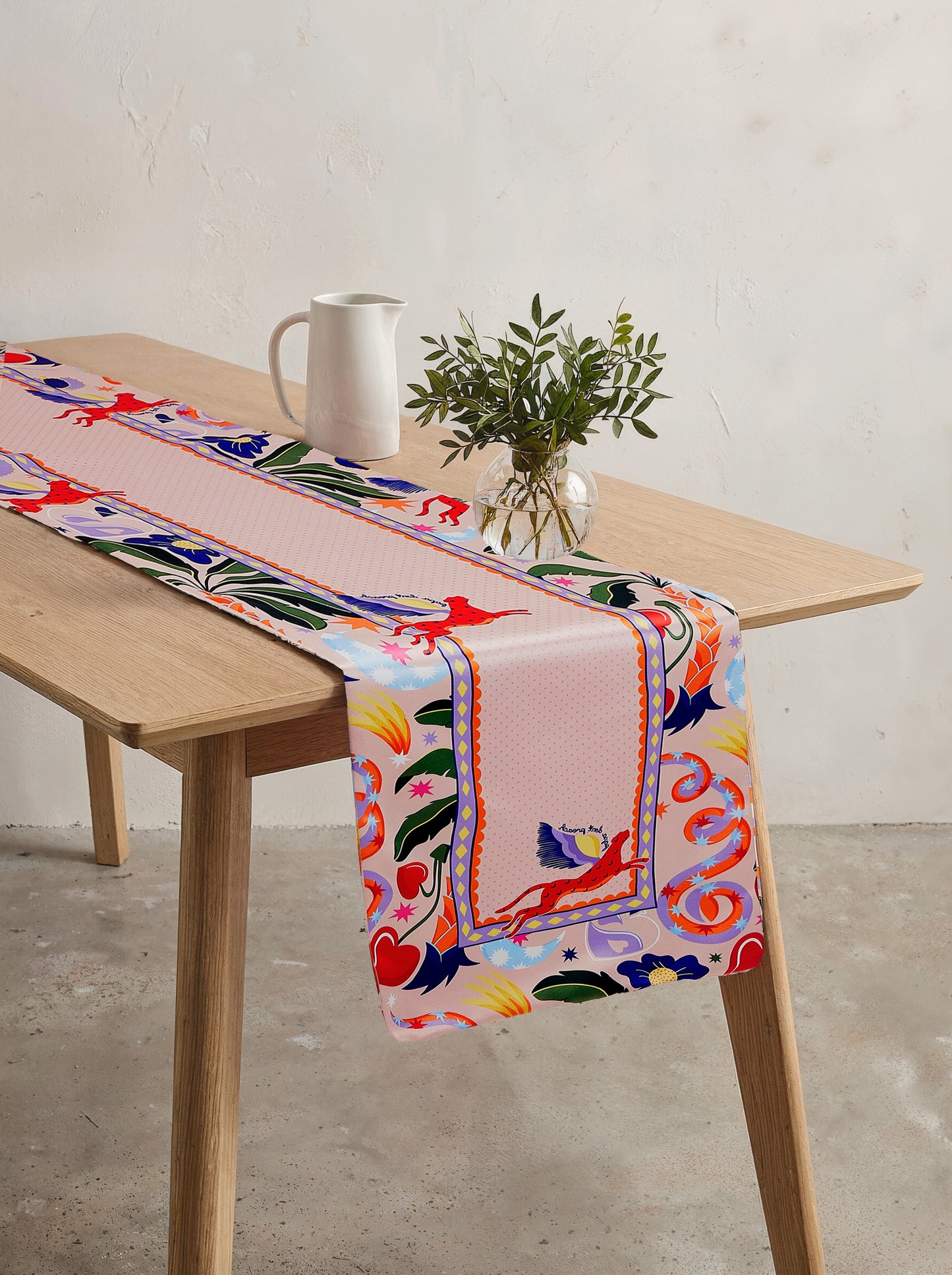 Peachy Sky Table Runner
