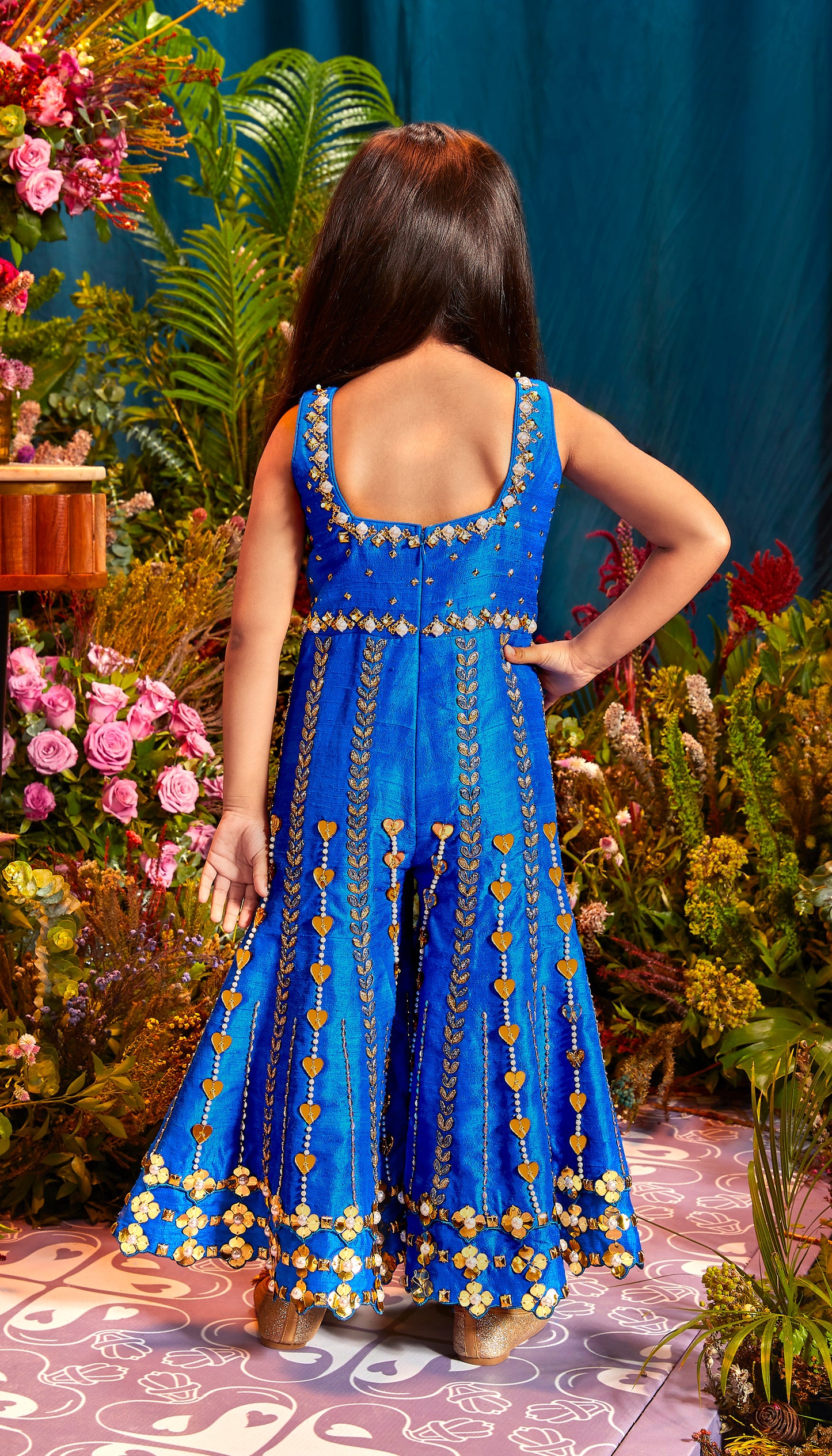 ARYA - ELECTRIC BLUE JUMPSUIT