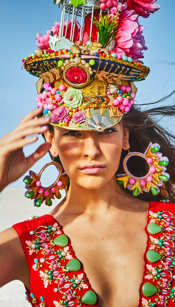 Hand embroidered hoops