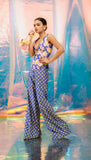 Blue Corset in Blinding Pac Street Hearts