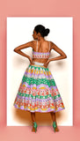CAUGHT IN A CUFF - Hand-painted half lehenga Set