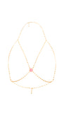 Signature rose quartz heart Body Jewellery