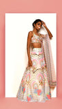 DAISY DOVE - IVORY EMBELLISHED FULL LEHENGA  SET
