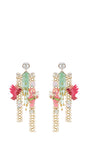 MAWHITI -  EMBROIDERED SHOULDER DUSTER EARRINGS