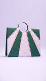FitzACat 100 - Lavender & Green Tote Bag