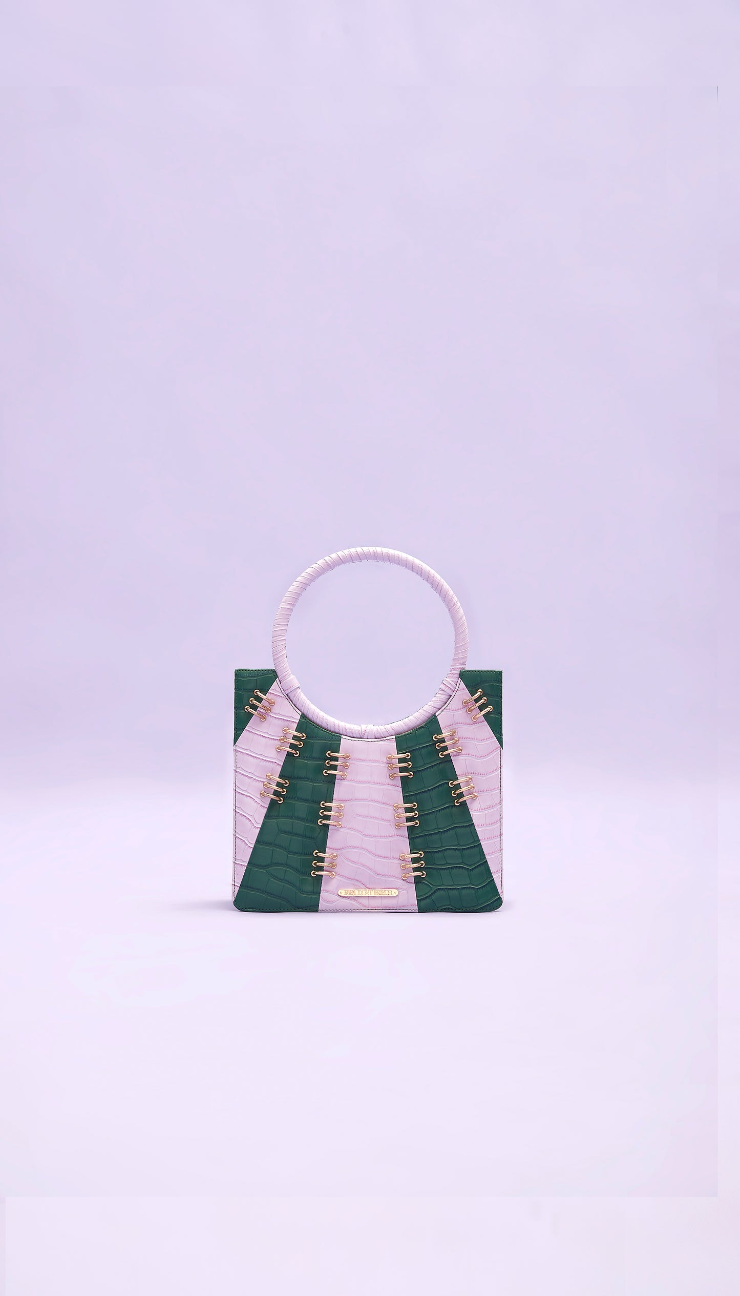 FitzACat 1 : Lavender & Green Tote Bag