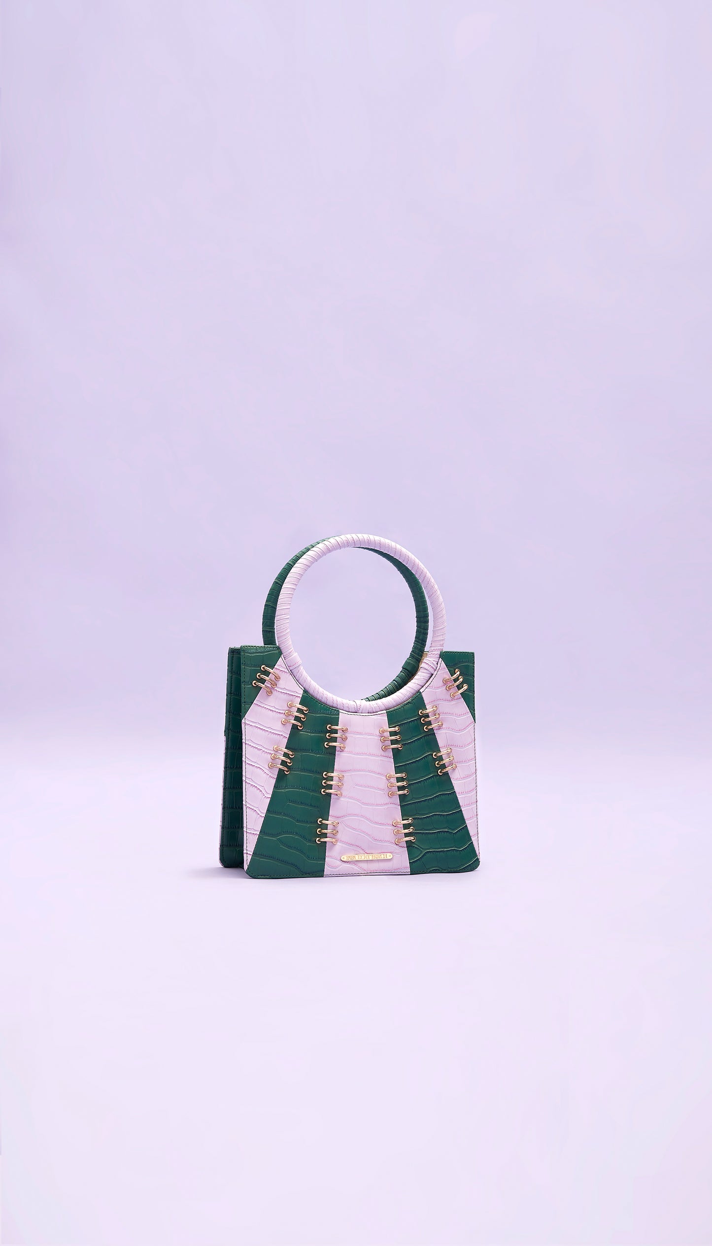 FitzACat 1 : Lavender & Green Tote Bag