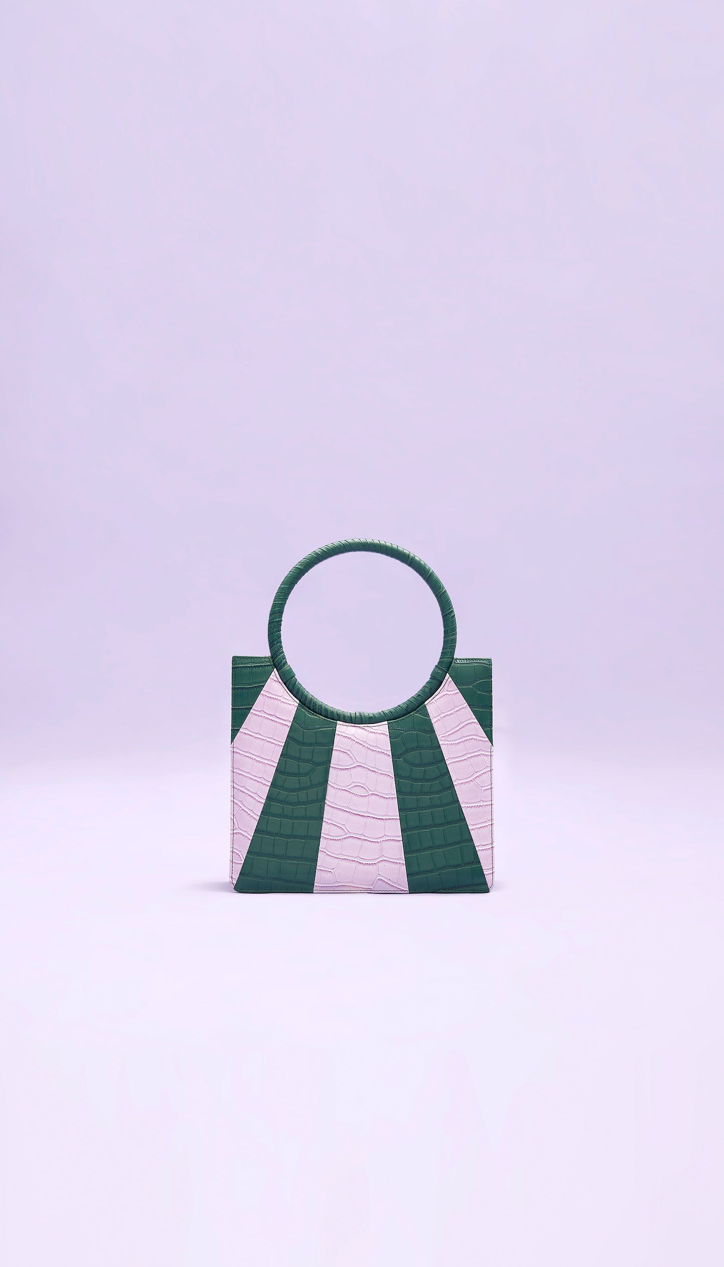 FitzACat 1 : Lavender & Green Tote Bag