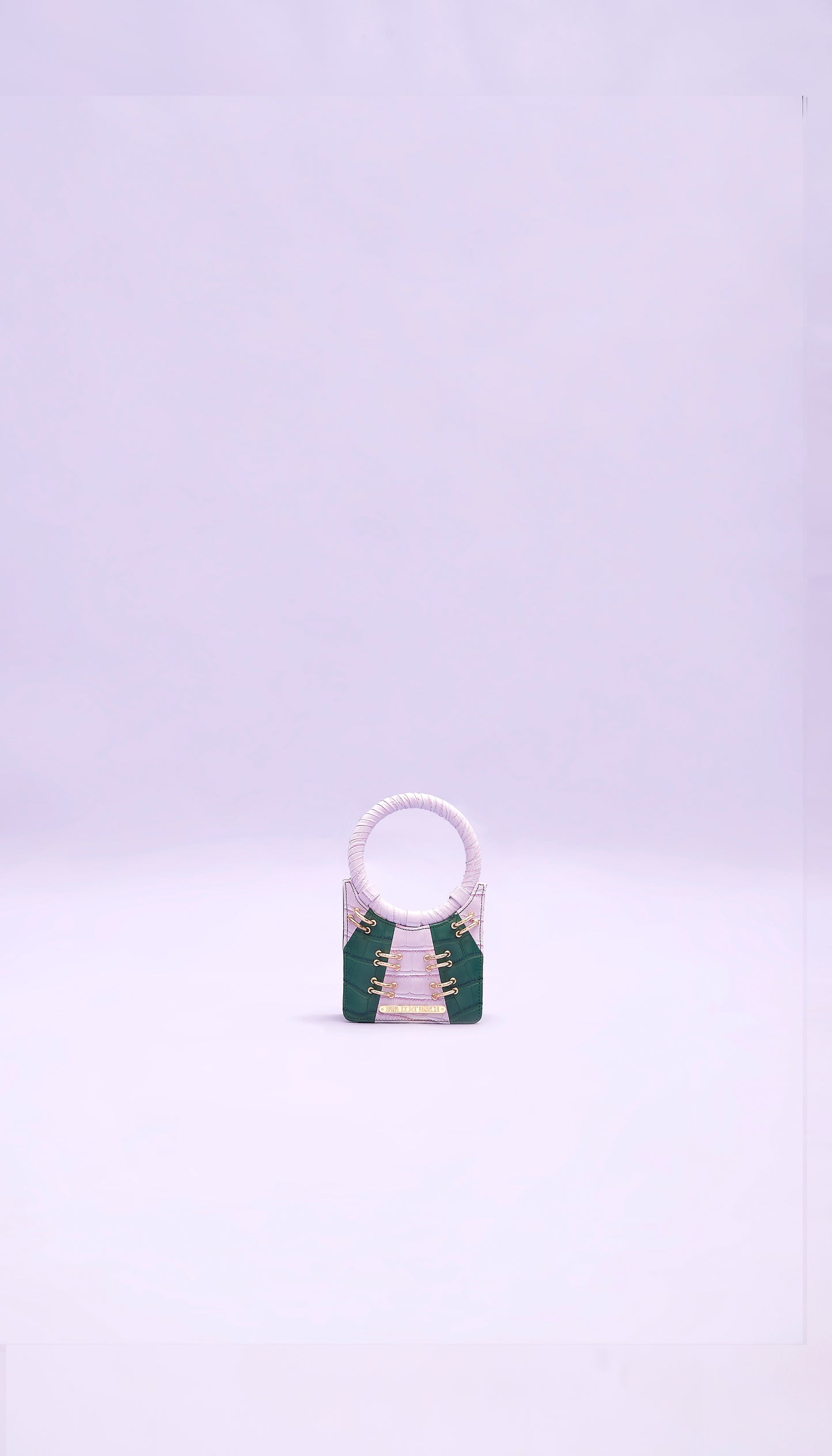 FitzACat 0.5 : Lavender & Green Mini Bag