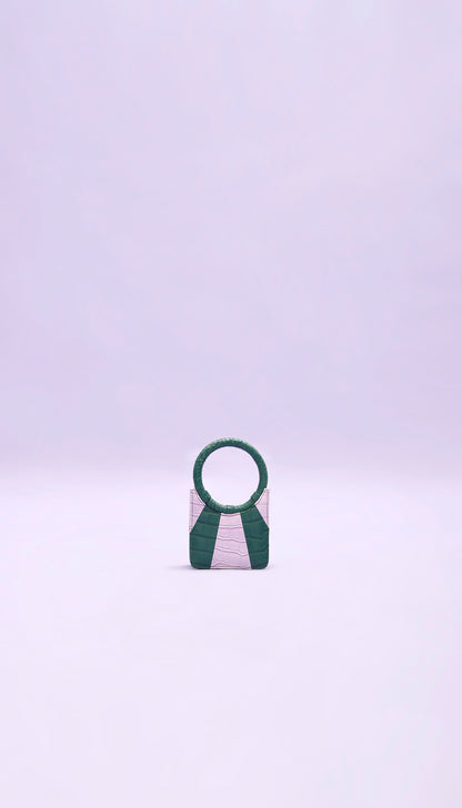 FitzACat 0.5 : Lavender & Green Mini Bag