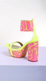 Fix Me Up! - Hot Pink Block Heels