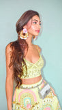 Lime Lehenga Set- Papa Don't Preach