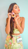 Lime Lehenga Set- Papa Don't Preach