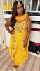 Mindy Kaling - MUSTARD YELLOW EMBELLISHED DHOTI JUMPSUIT
