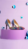Midnight’s Babe- Multicoloured Stiletto Pumps